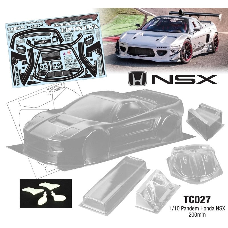 1/10 Pandem Honda NSX, 200mm by Team C