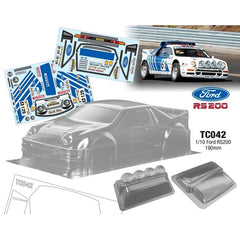 1/10 Ford RS200 Group B Rally, 190mm by Team C