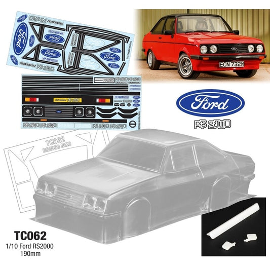 1/10 Ford Escort RS2000 MK2, 190mm