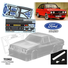 1/10 Ford Escort RS2000 MK2, 190mm