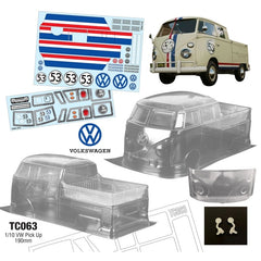 TC063 1/10 Volkswagen Combi Pick Up 190mm Wide
