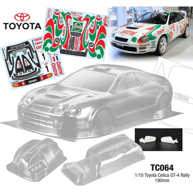 1/10 Toyota Celica GT-4 Rally, 190mm by Team C