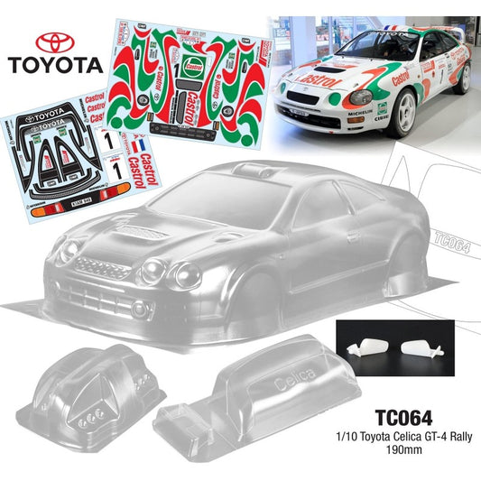 1/10 Toyota Celica GT-4 Rally, 190mm by Team C