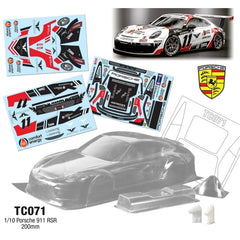 1/10 PORSCHE 911 RSR WB258mm Width 200mm, with Light Bucket by Team C