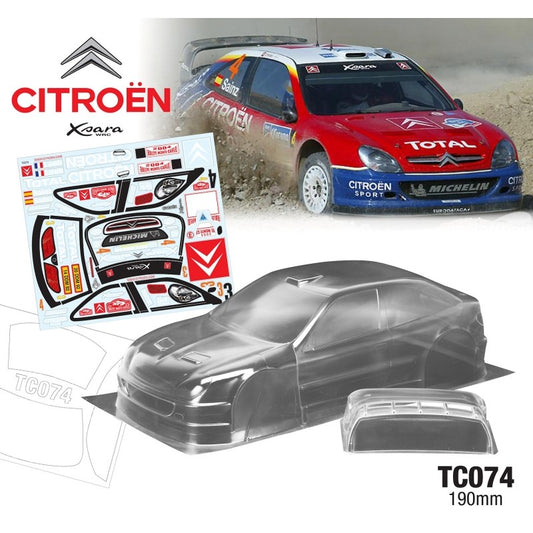 TC074 1/10 CITROEN XSARA WRC 190mm Wide