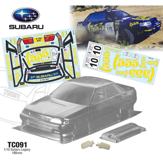 Subaru Legacy Rally 190mm 555 Decal Sheet