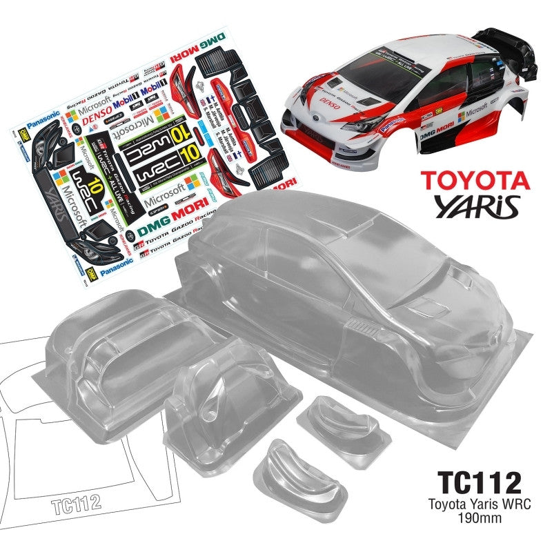 1/10 Toyota Yaris WRC 190mm