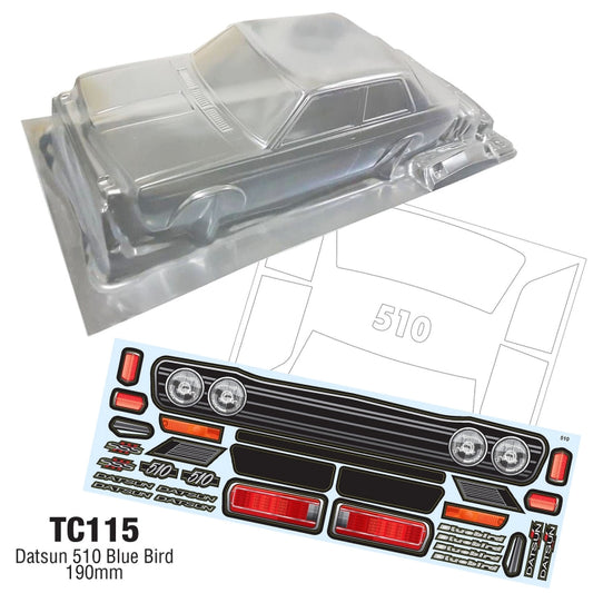 1/10 Datsun Blue Bird 510 190mm