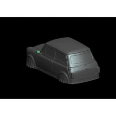 1/10 MINI COPPER 1300 190mm Clear Body