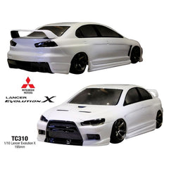 TC310 1/10 Lancer Evcolution X, 195mm Wide