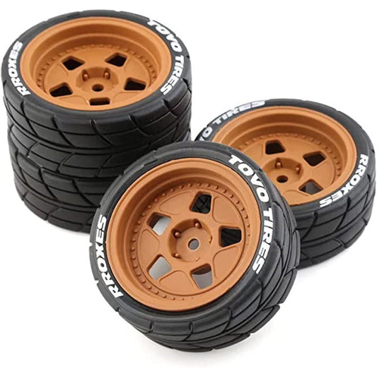 1/10 HOONICORN TIRE SET (BROWN)