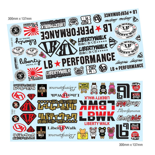 1/10 LB STICKER (2PCS)