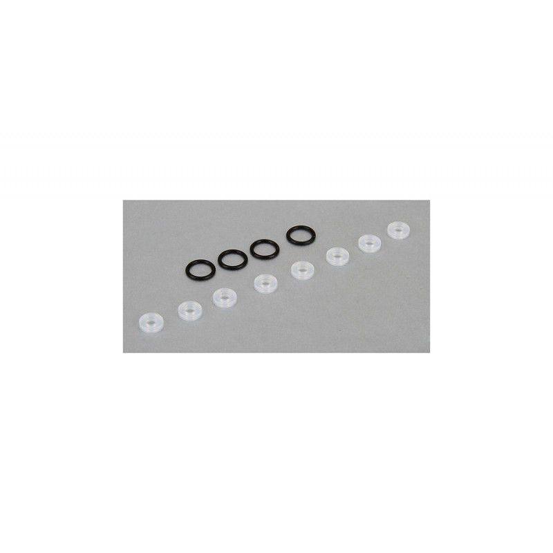 X-Ring Seals (8), Lower Cap Seals (4): All 8IGHT