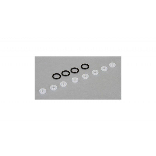 X-Ring Seals (8), Lower Cap Seals (4): All 8IGHT