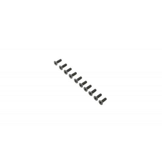 Flat Head Screws, M4x12mm (10)