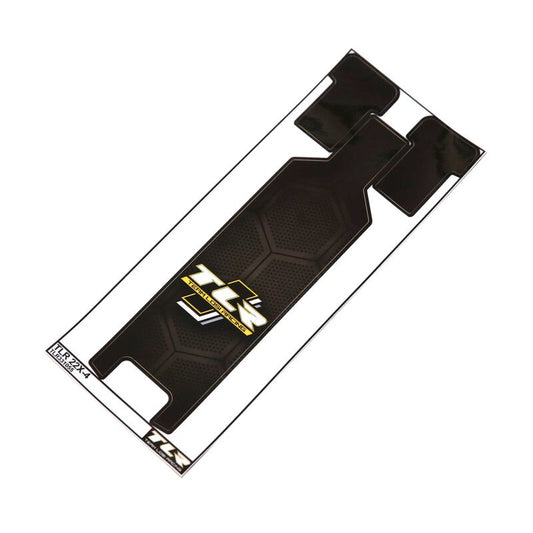 22X-4 Chassis Protective Tape, Printed, Precut. To Protect Carbon Fiber or Alloy
