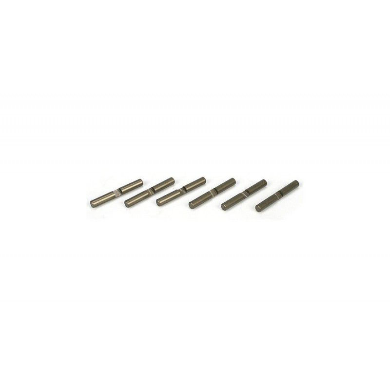 Differential Shaft Set, Aluminum (6): 8B, 8T 2.0