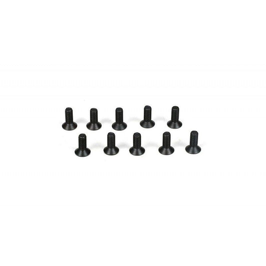 Flathead Screws, M3 x 8mm (10)