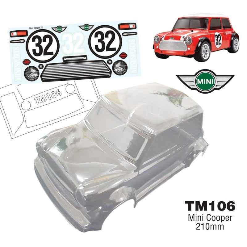 1/10 Mini Cooper, WB 210mm