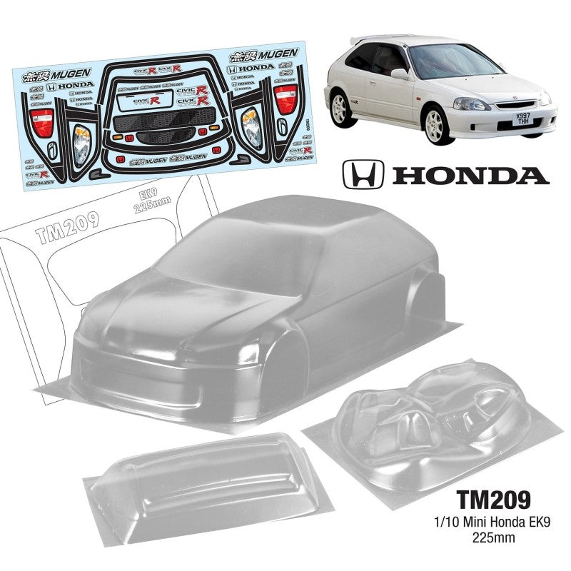 1/10 MINI HONDA EK9 WB 225mm