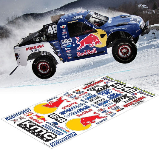 TS502 1/10 Redbull SC Sticker, 20x40cm