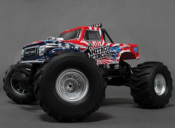 Rc monster truck nitro sales