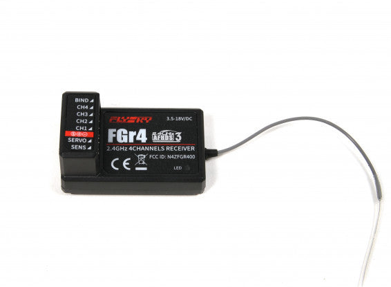 FLYSKY FGr4 AFHDS3 Water Resistant V2 PPM/i-BUS/PWM Receiver (3.5~12V)