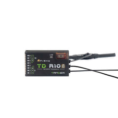 FrSky 2.4G 900M Tandem Dual-Band Receiver TD R10 Receiver with 10 Channel Ports