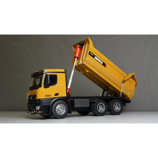 #1582 NEW 2.4G 10Ch RC Dump Truck 1/14 scale, full metal by HUINA