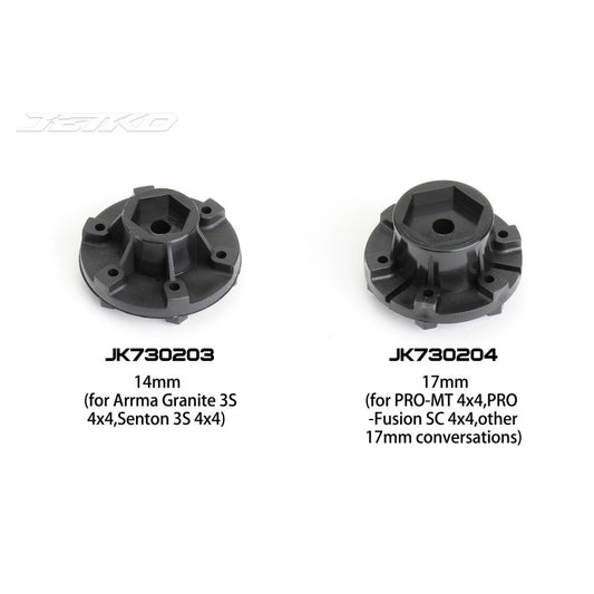 1/10 SC 2.2/3.0 EX-ROCKFORM/Claw Rim/Black/Medium Soft/Glued by Jetko