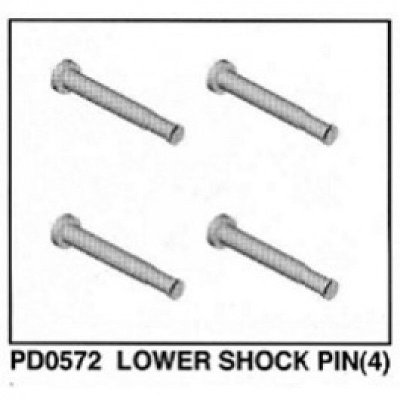 Lower shock pin,eb/k – The Hobby Warehouse Ltd