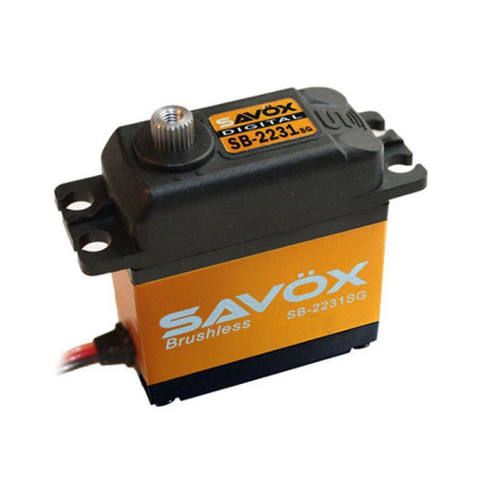Savox HV STD size 40kg/cm, Digital Brushless Motor Servo, 0.10sec, 7.4V, 84g,