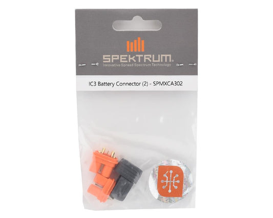 Spektrum RC IC3 Battery Connector (2) (Female)