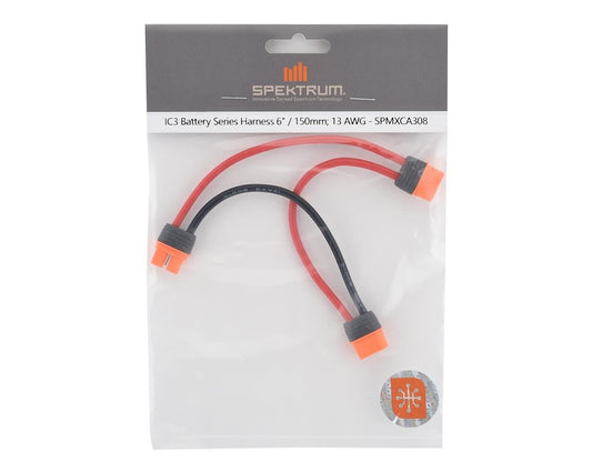 Spektrum RC IC3 Battery Series Harness (6"/150mm)