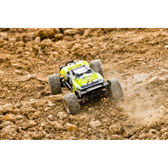 1:18 Lightning Brushless Truggy yellow 7.4V 1500mAh Li-Ion USB Charger