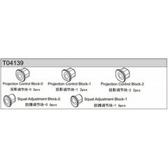 ADJUSTMENT BLOCK SET TM2 V2, TM4