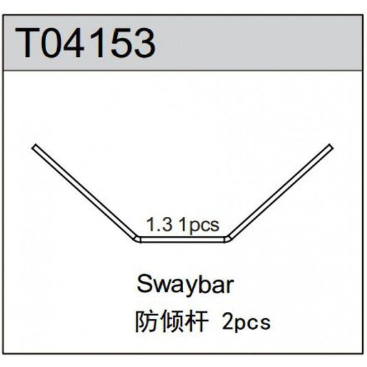 Swaybar 1.3mm TM4