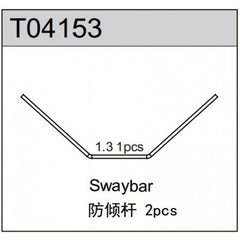 Swaybar 1.3mm TM4
