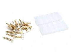 Tamiya Male Connector w/Gold Plated Pins (10pcs)