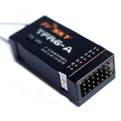 FrSky 2.4G 7CH TFR6-A Receiver Futaba FASST Compatible (Horizontal Connectors)