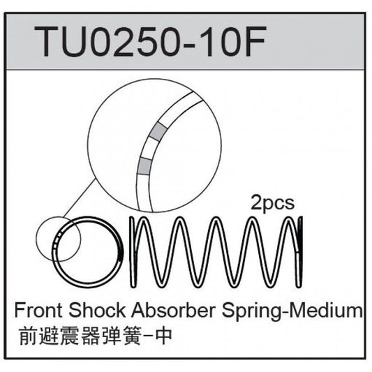 Big Bore Shock Spring Medium- Front TM2 & TM4