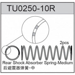 Big Bore Shock Spring Medium- Rear TM2 & TM4